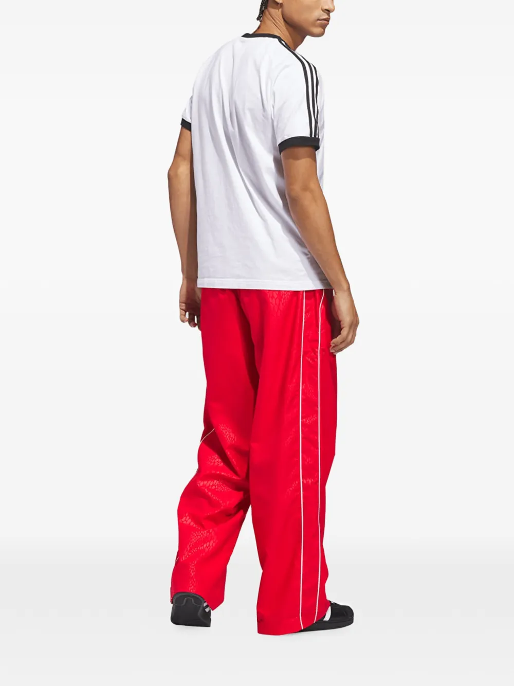 adidas Trainingsbroek met logopatch Rood