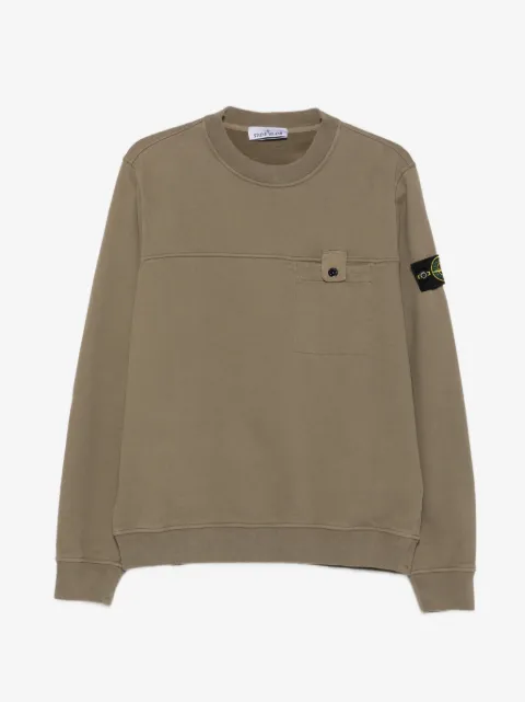 Stone Island sweat à patch logo
