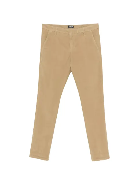 DONDUP corduroy beltt-loops trousers