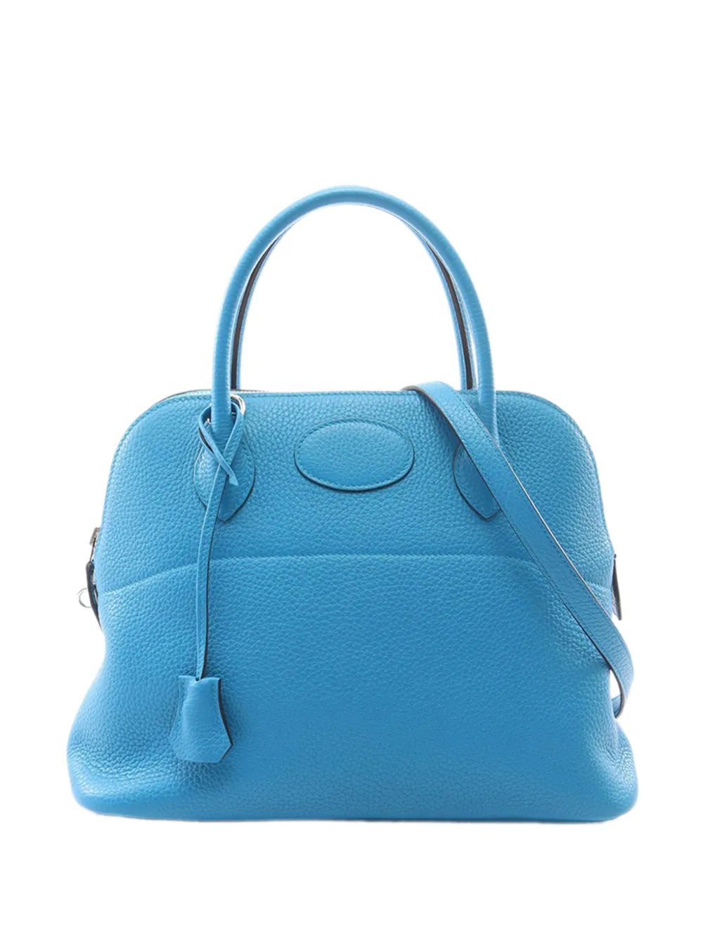 Hermès Pre-Owned 2017 Clemence Bolide 31 satchel - Blue