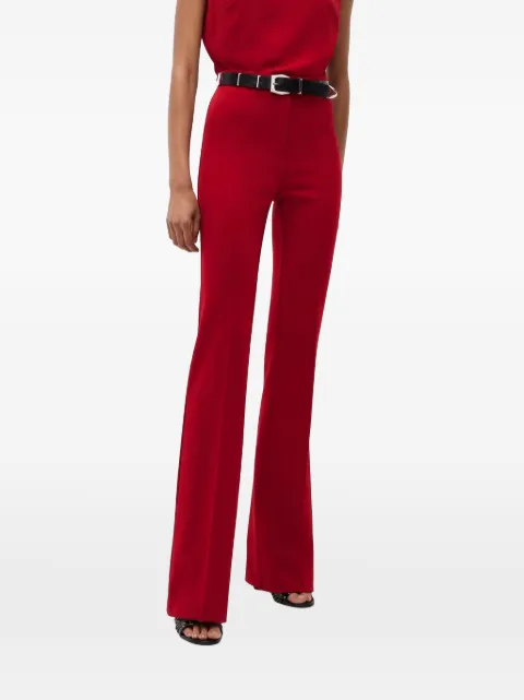 PINKO pantalon évasé à plis marqués