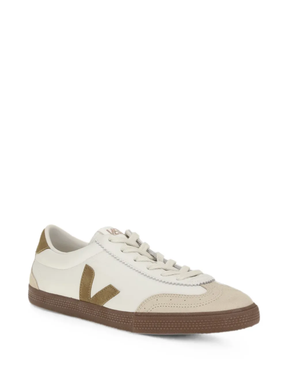VEJA Volley logo-patch sneakers Wit