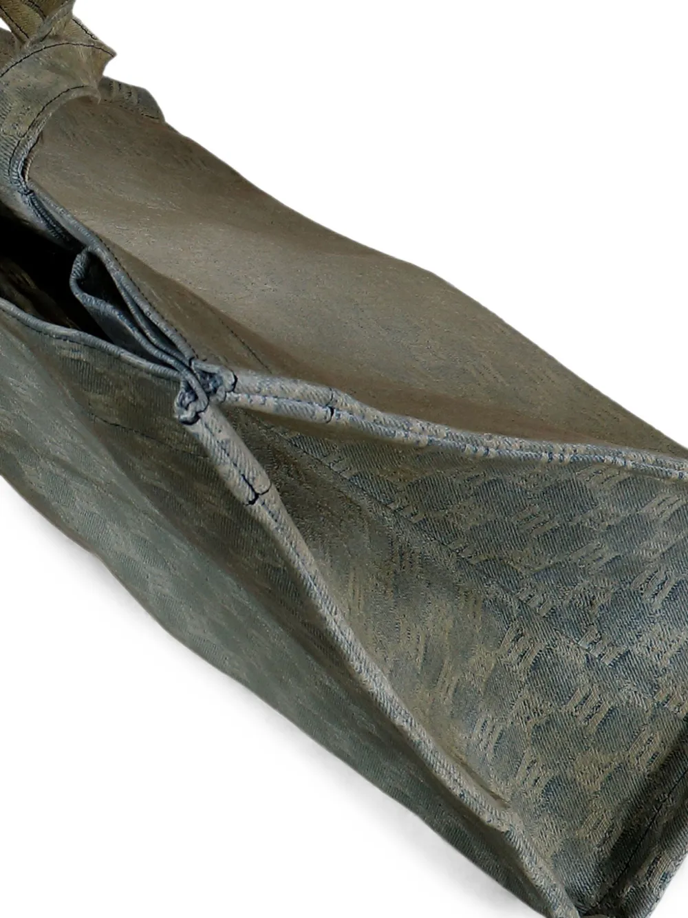 MISBHV Shopper met jacquard monogram Grijs