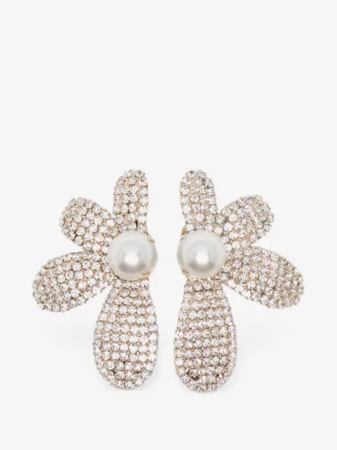 Rosantica floral-motif earrings