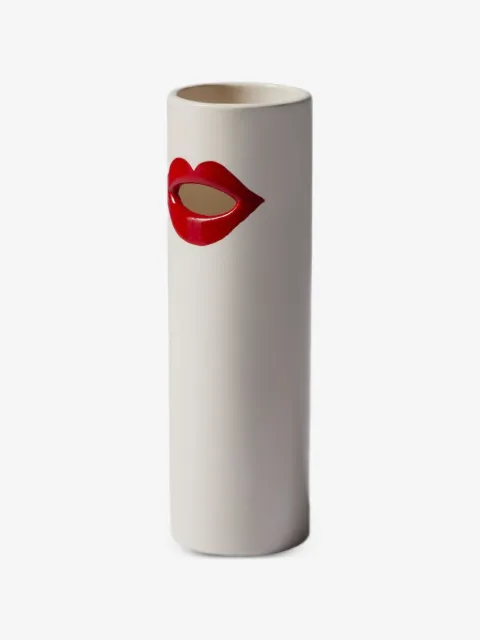 Cassina Vaso com motivo de boca e lábios