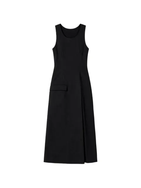 Rier cotton-poplin apron dress