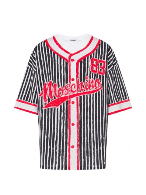 Moschino trompe-l'oeil baseball-print T-shirt