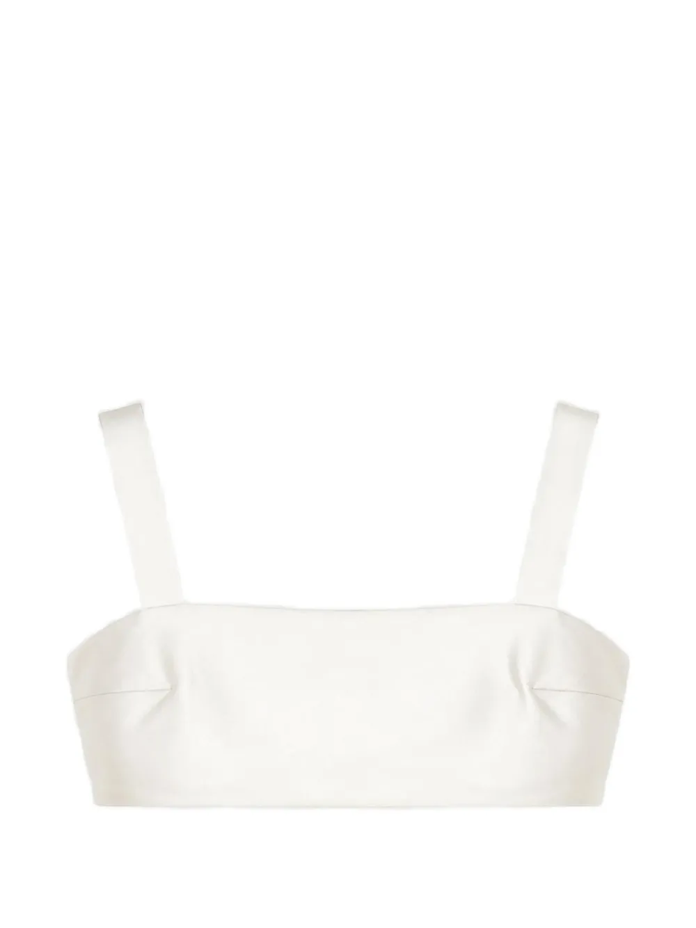 MARTIN MARTIN Billie cropped top - Bianco
