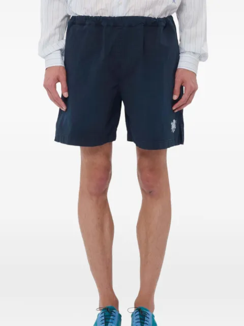 RANRA Keel logo-detail shorts