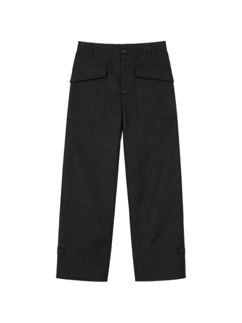 4SDESIGNS button-fastening trousers