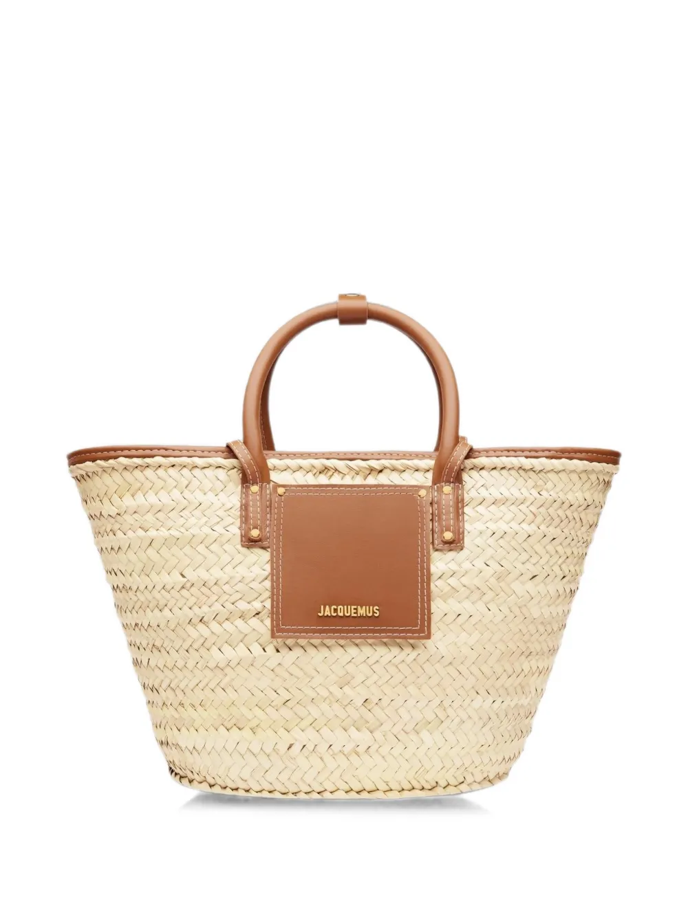 Jacquemus The Soli Tote Bag In Neutral