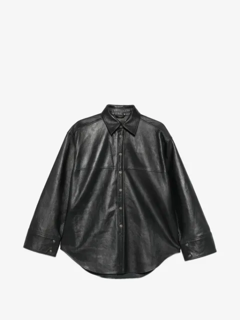 Haikure chamarra oversize de piel