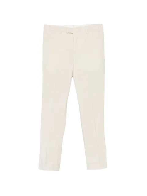 PT Torino corduroy-textured straight-leg trousers