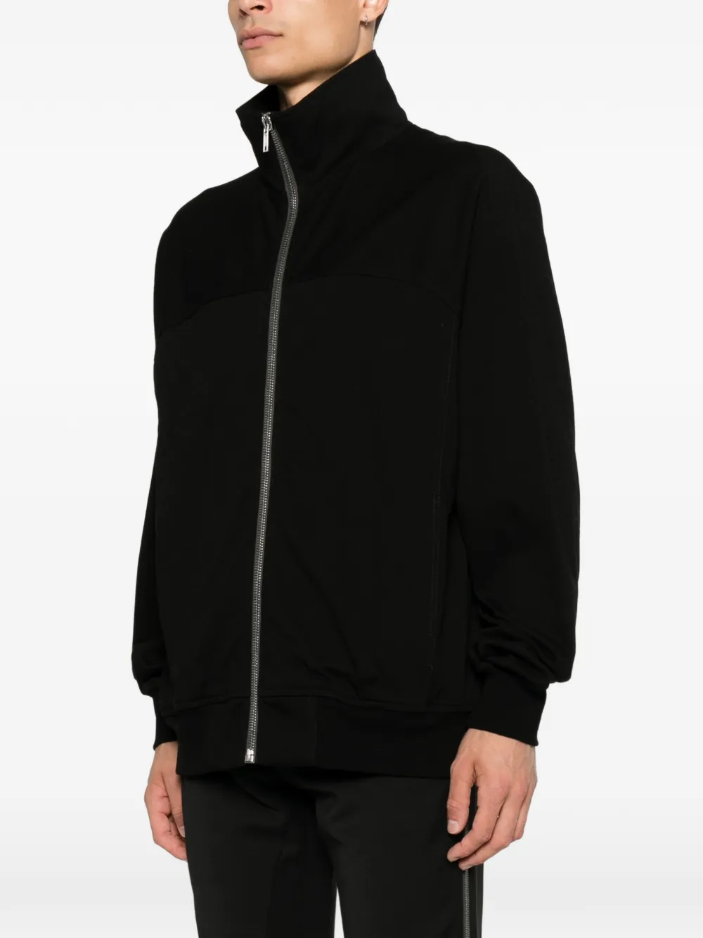 Rick Owens Sweater met rits Zwart