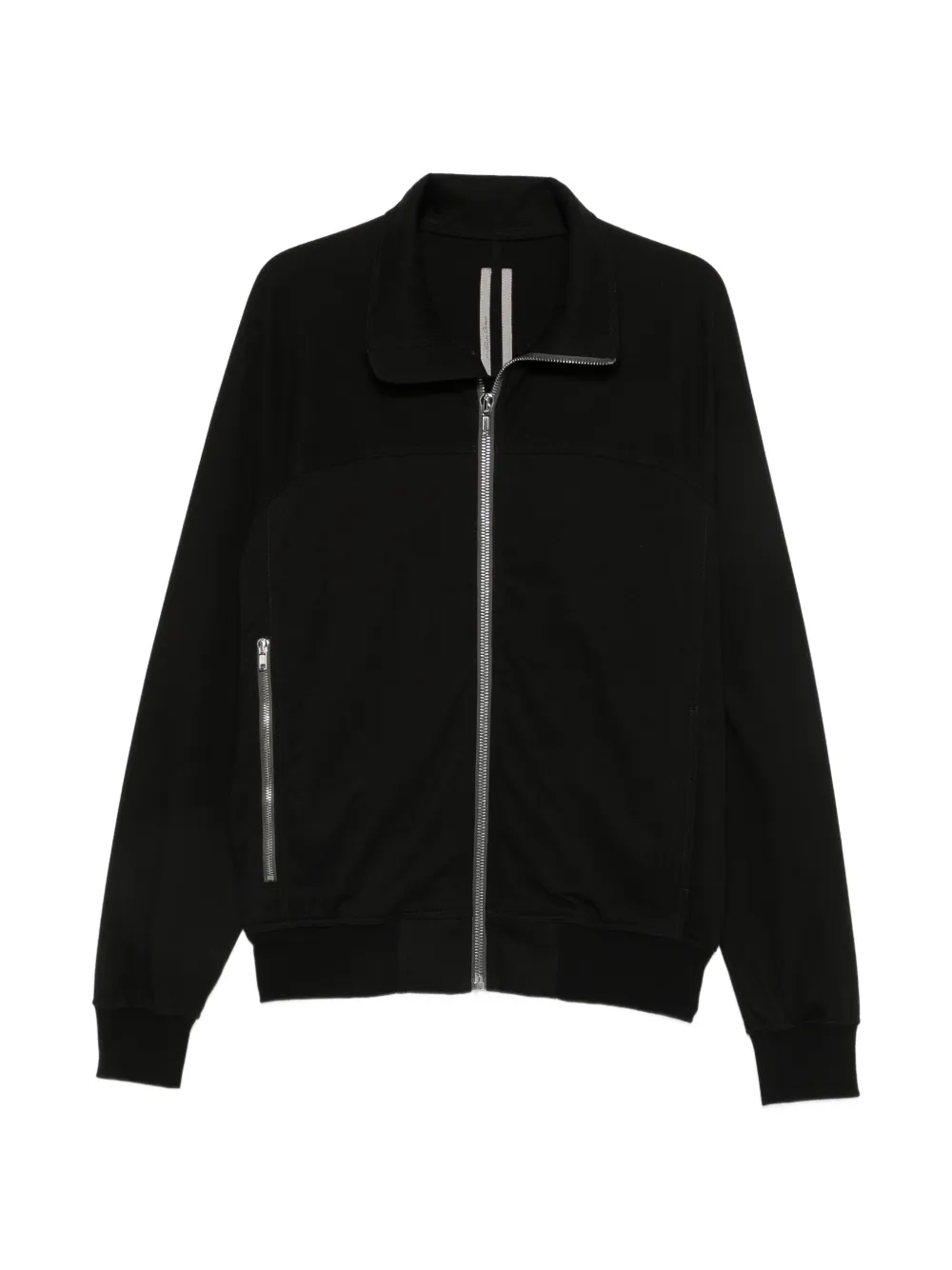 Rick Owens zip-up high-neck sweatshirt - Nero