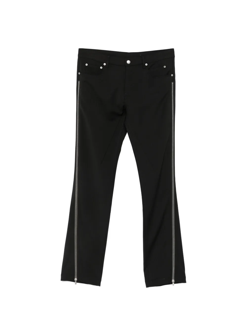 Rick Owens Vega side-zip trousers - Nero