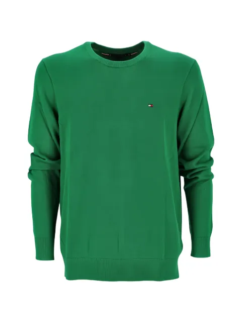 Tommy Hilfiger pull à drapeau brodé