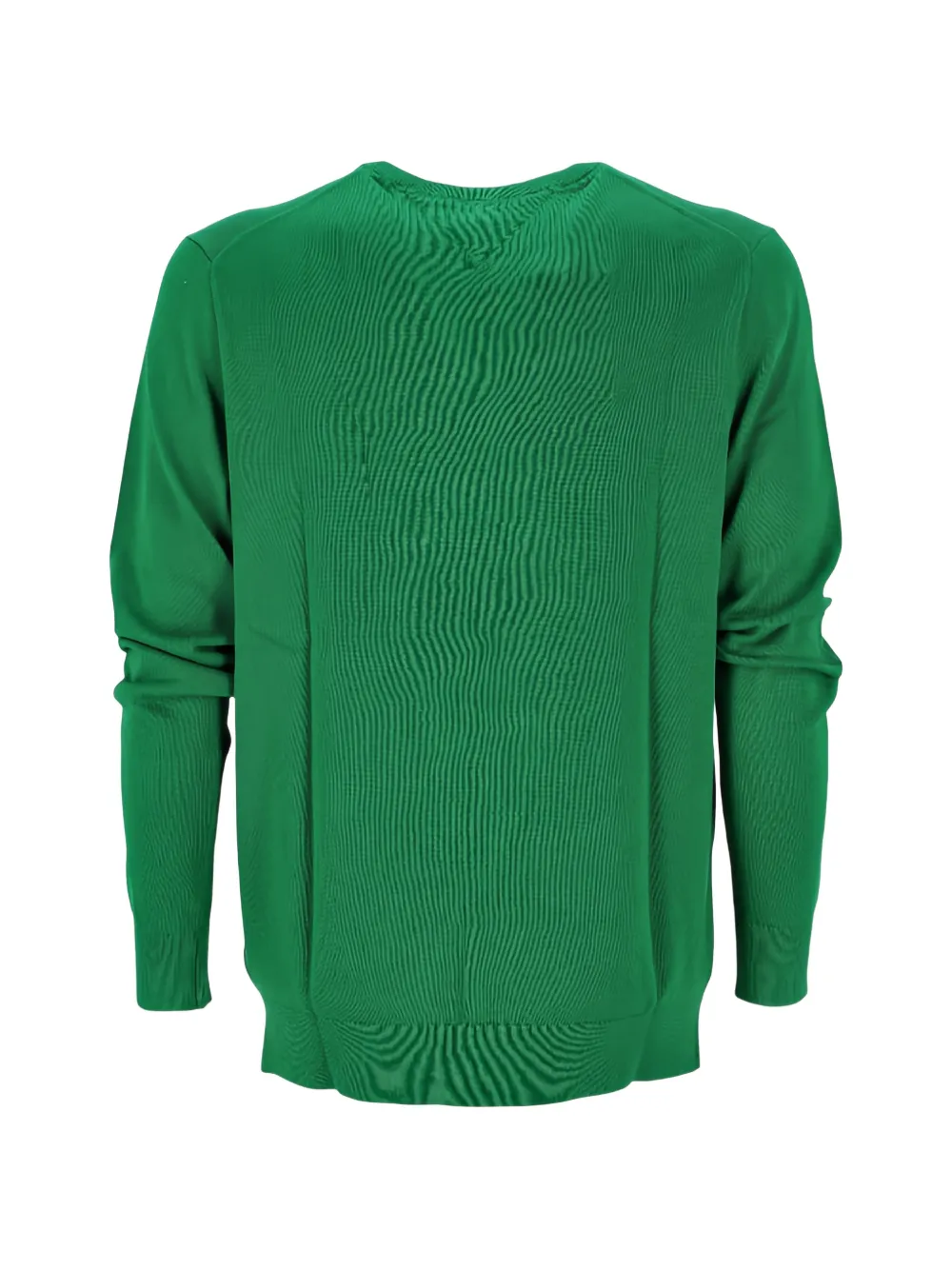Tommy Hilfiger Trui met ronde hals en geborduurde vlag Groen