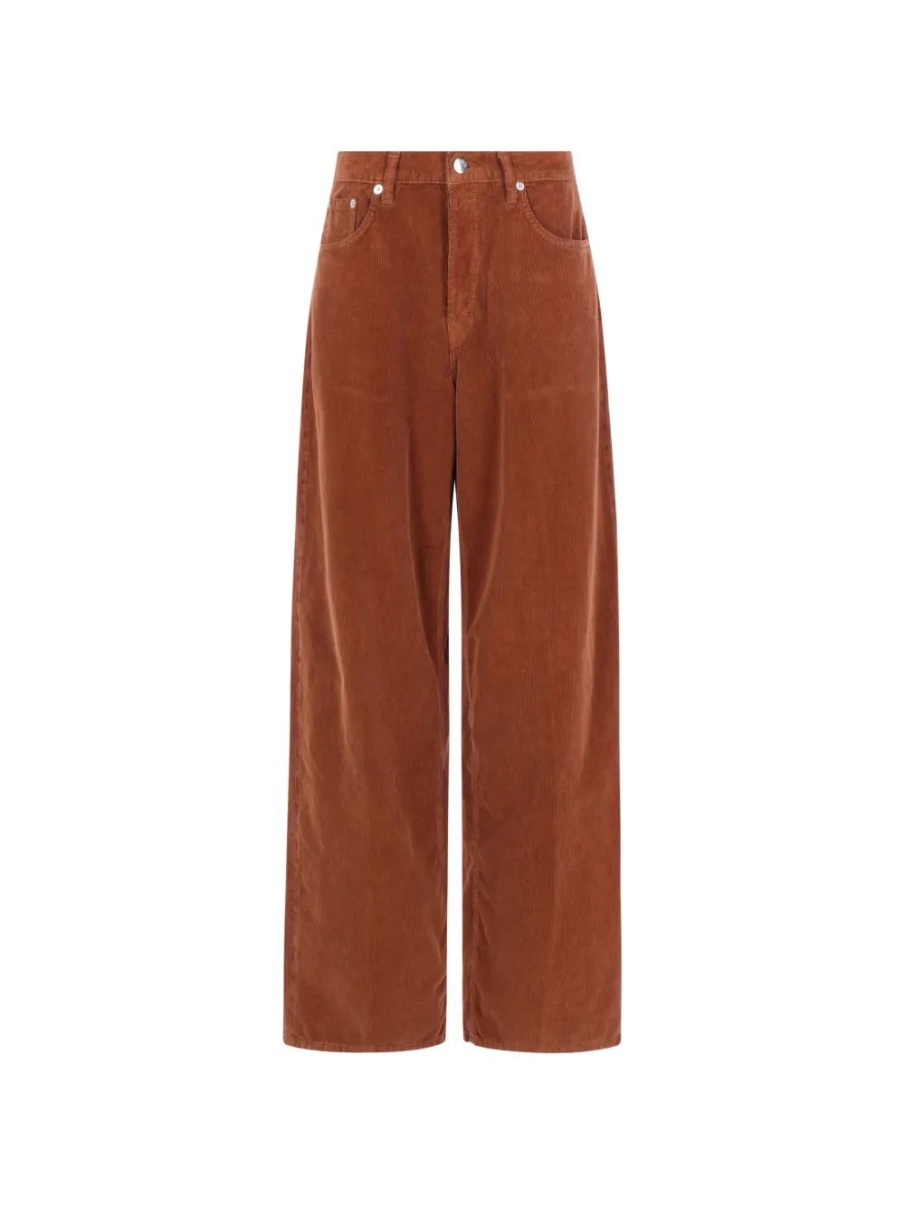Haikure Corduroy Wide-leg Trousers In Brown