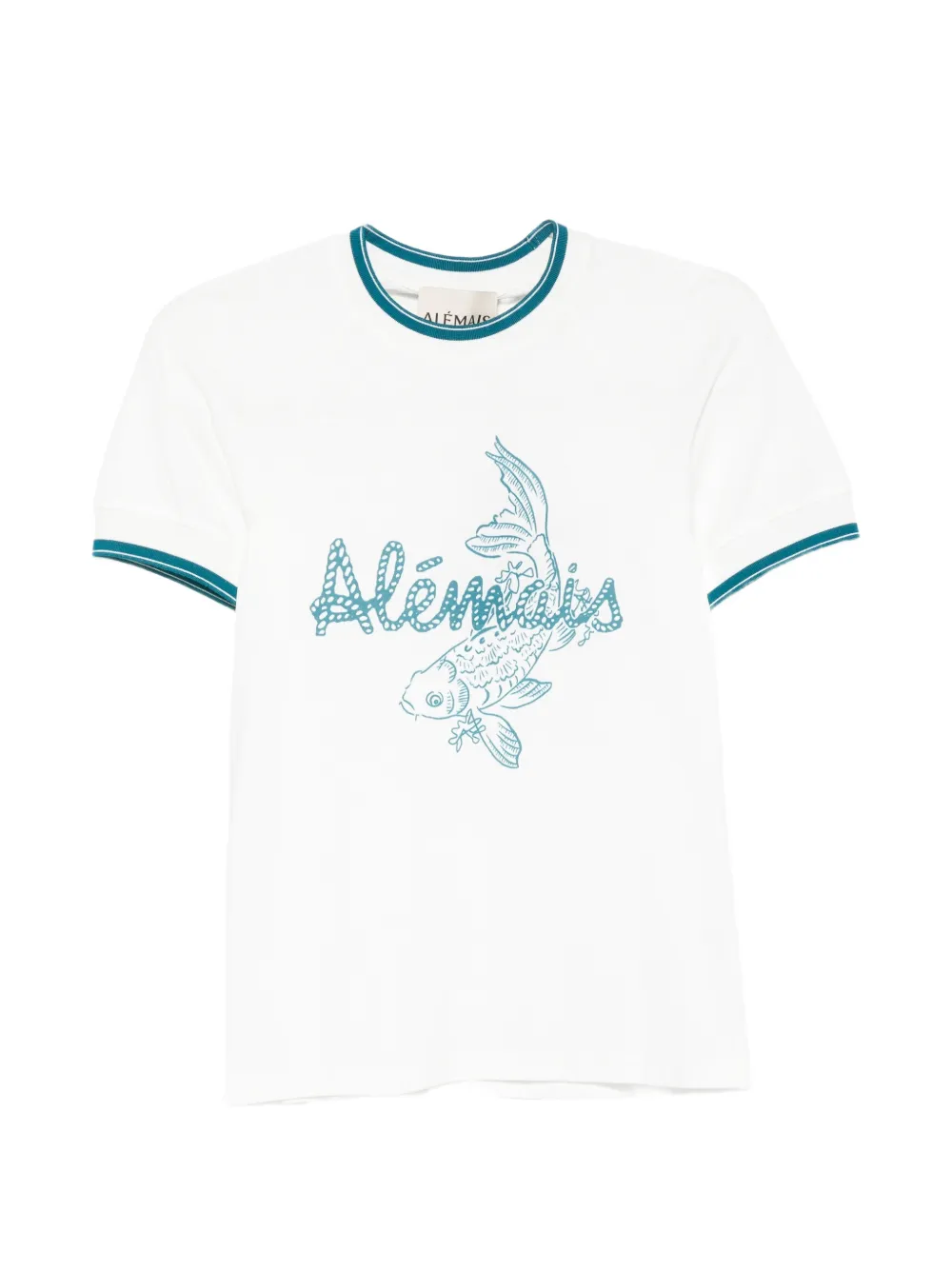 ALEMAIS Lucky raglan-sleeve T-shirt