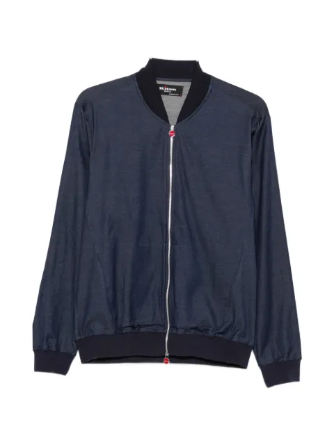 Kiton zip-up bomber jacket