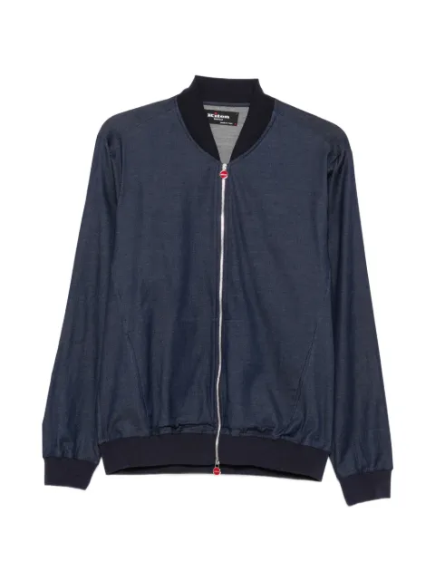Kiton zip-up bomber jacket