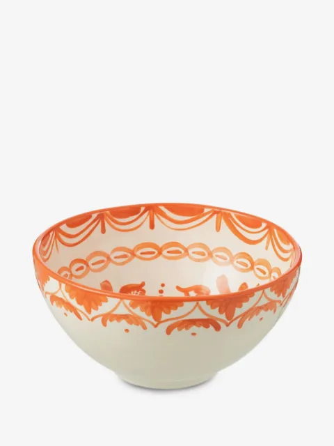J-LINE Granada floral-print bowl