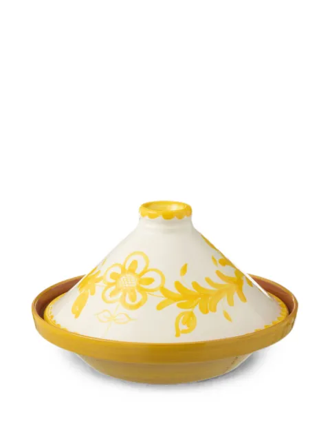 J-LINE Granada floral-print tagine