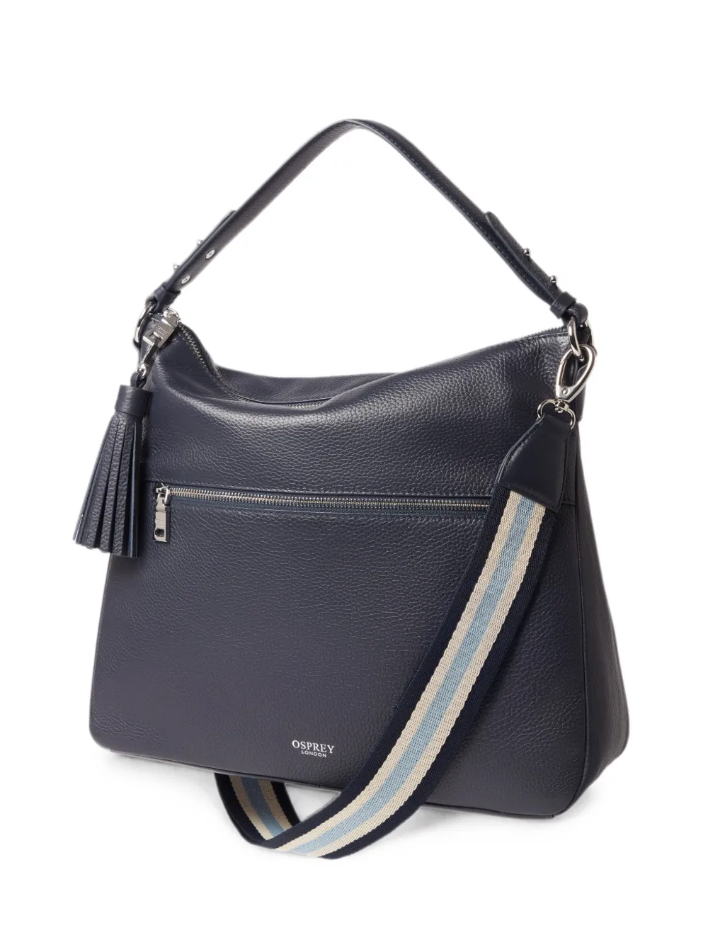 Osprey Stella leather shoulder bag - Blau