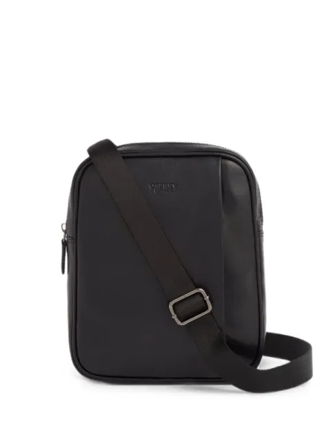 Osprey small Carter logo-debossed leather messenger bag
