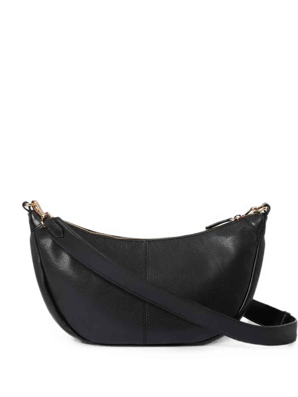Osprey Oxford leather shoulder bag - Black
