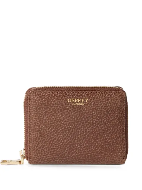 Osprey small Core logo-print pebbled wallet