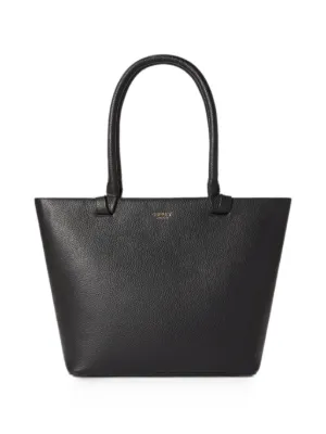 osprey black leather tote bag Transporter 28 recycled nylon raven the Kellie Tote epitomises timeless elegance and functional luxury Osprey grained-leather Tote Bag |