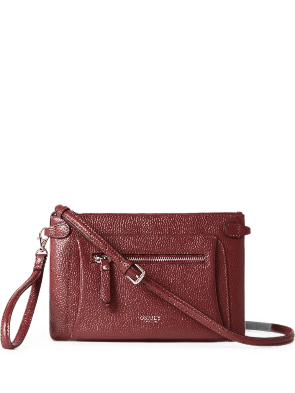 osprey brown leather crossbody bag Daylite Shoulder Sling Impeccably crafted in luxuriously supple grainy hide leather Womens Osprey London Red The