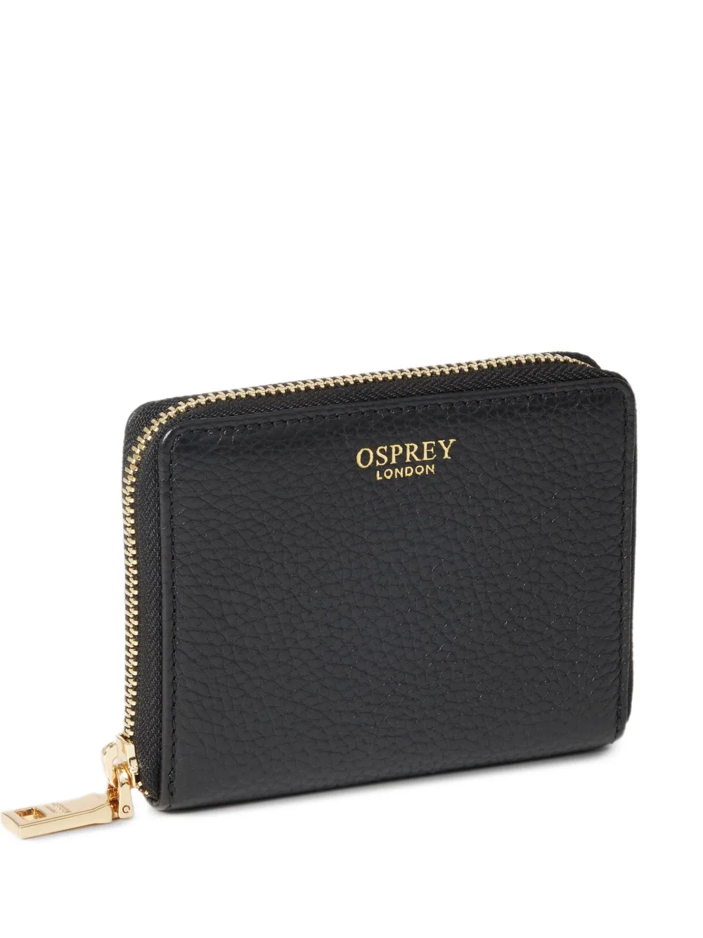 Osprey small Core leather wallet - Schwarz