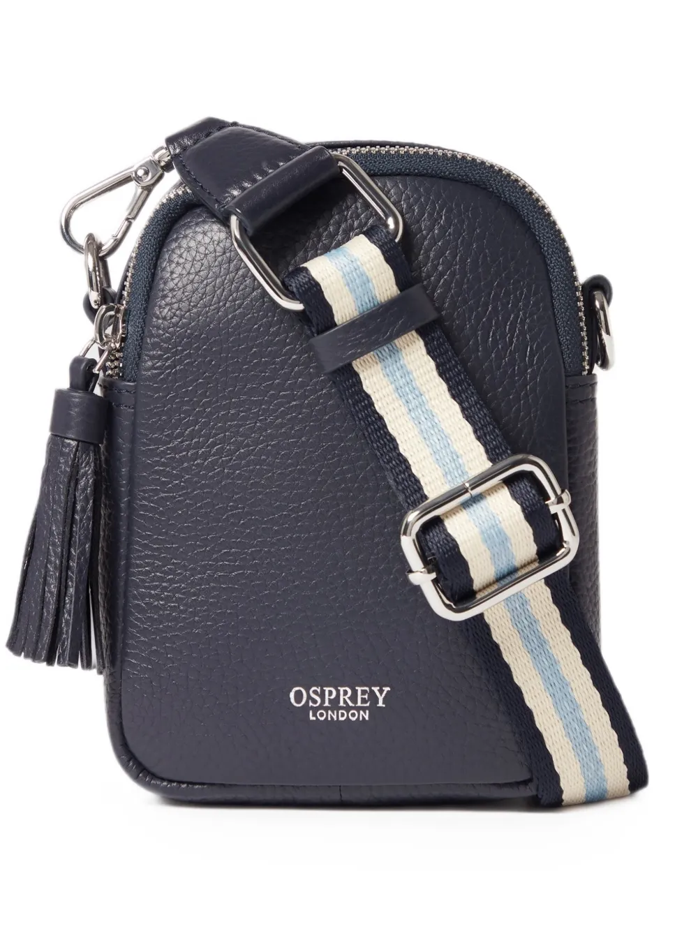 Osprey Stella leather phone bag - Blu