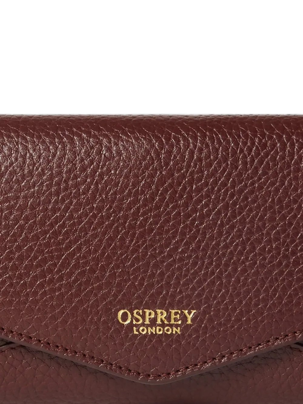 Osprey Medium Core Leather Wallet In Red