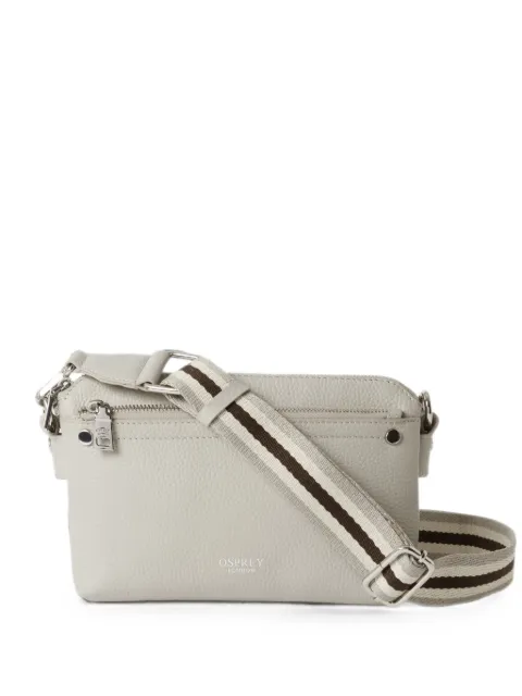 Osprey Stella pebbled-leather cross body bag