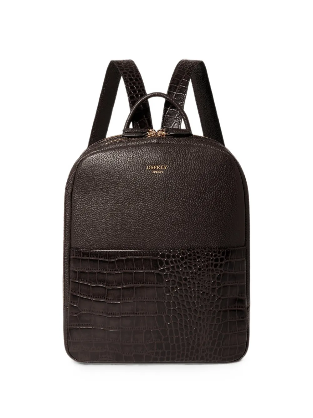 Osprey Kellie leather backpack - Marrone