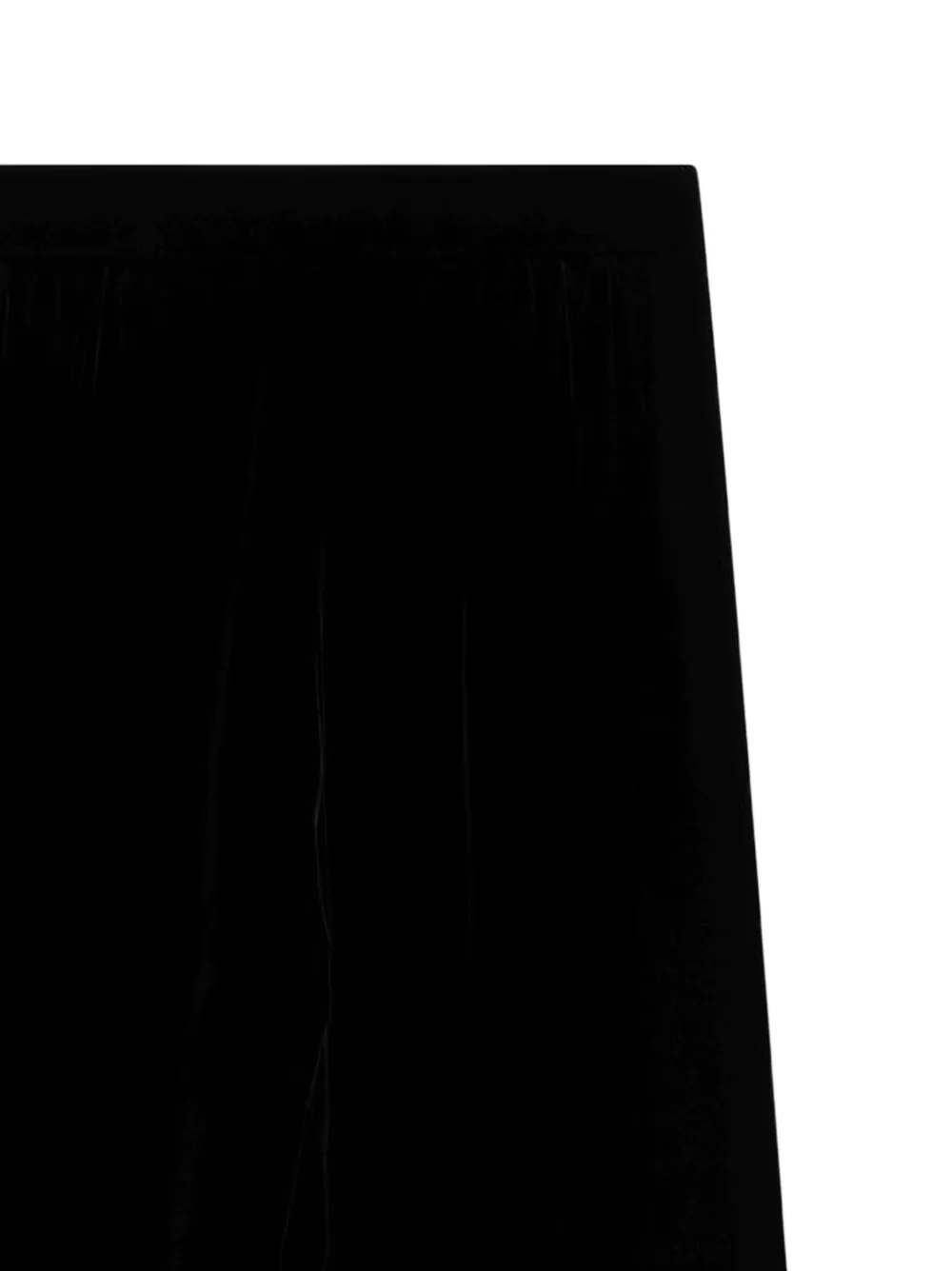 Valentino Garavani Broek met wijde pijpen Zwart