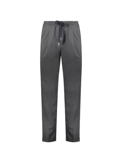 Fedeli drawstring elasticated-waist trousers