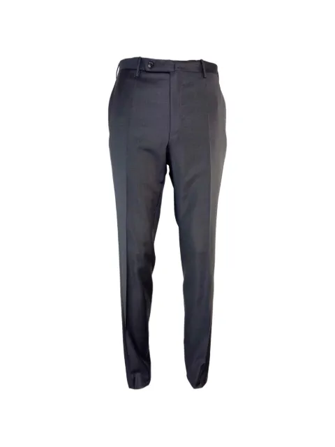 Incotex twill-bukser med flad front