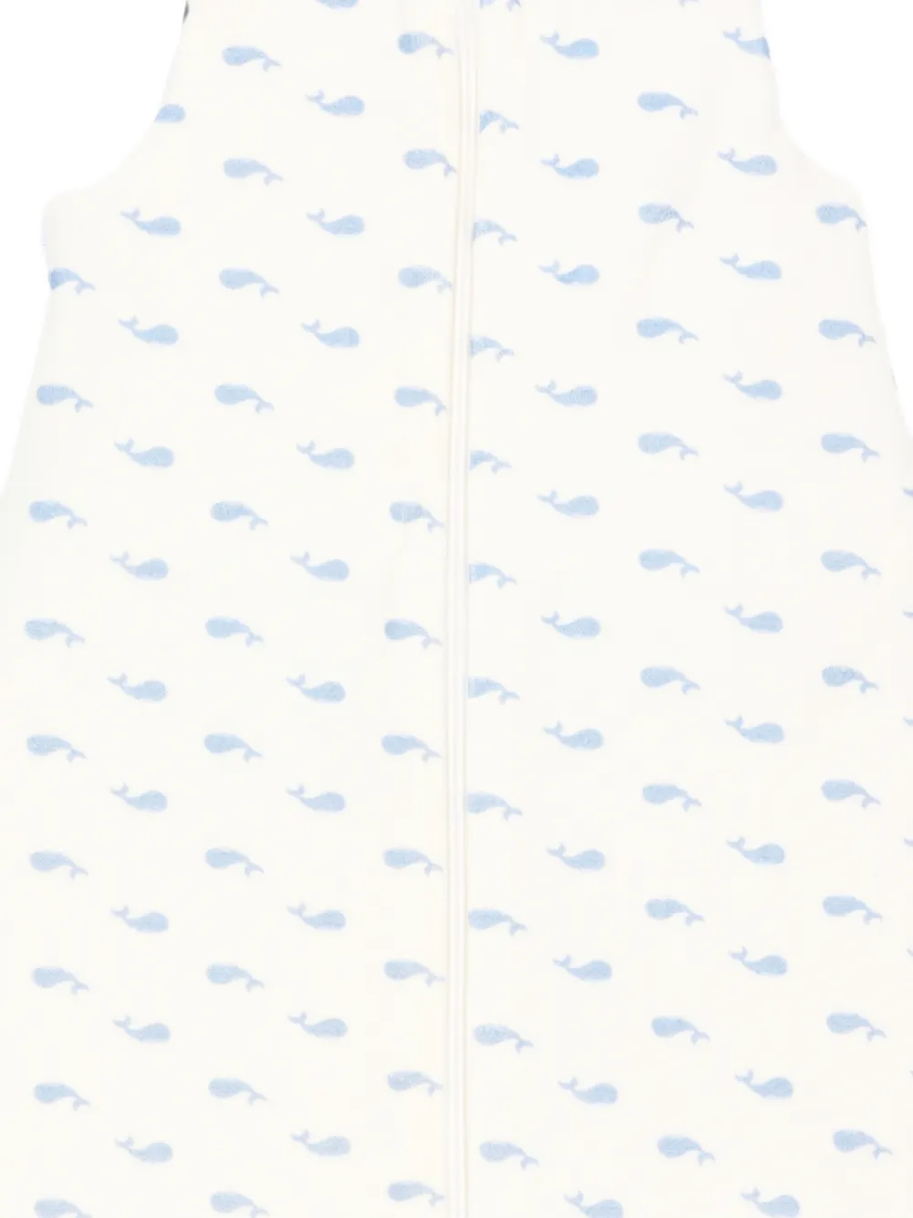 Petit Bateau Slaapzak met walvisprint Beige