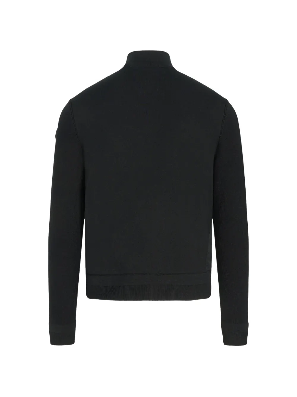 Moncler panelled zip-up jacket Zwart