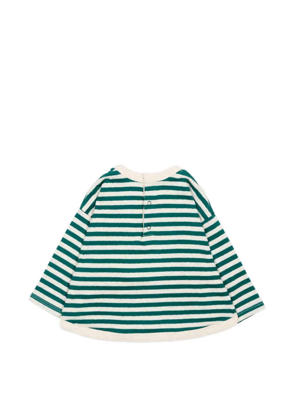Petit Bateau T-shirt met logopatch Groen