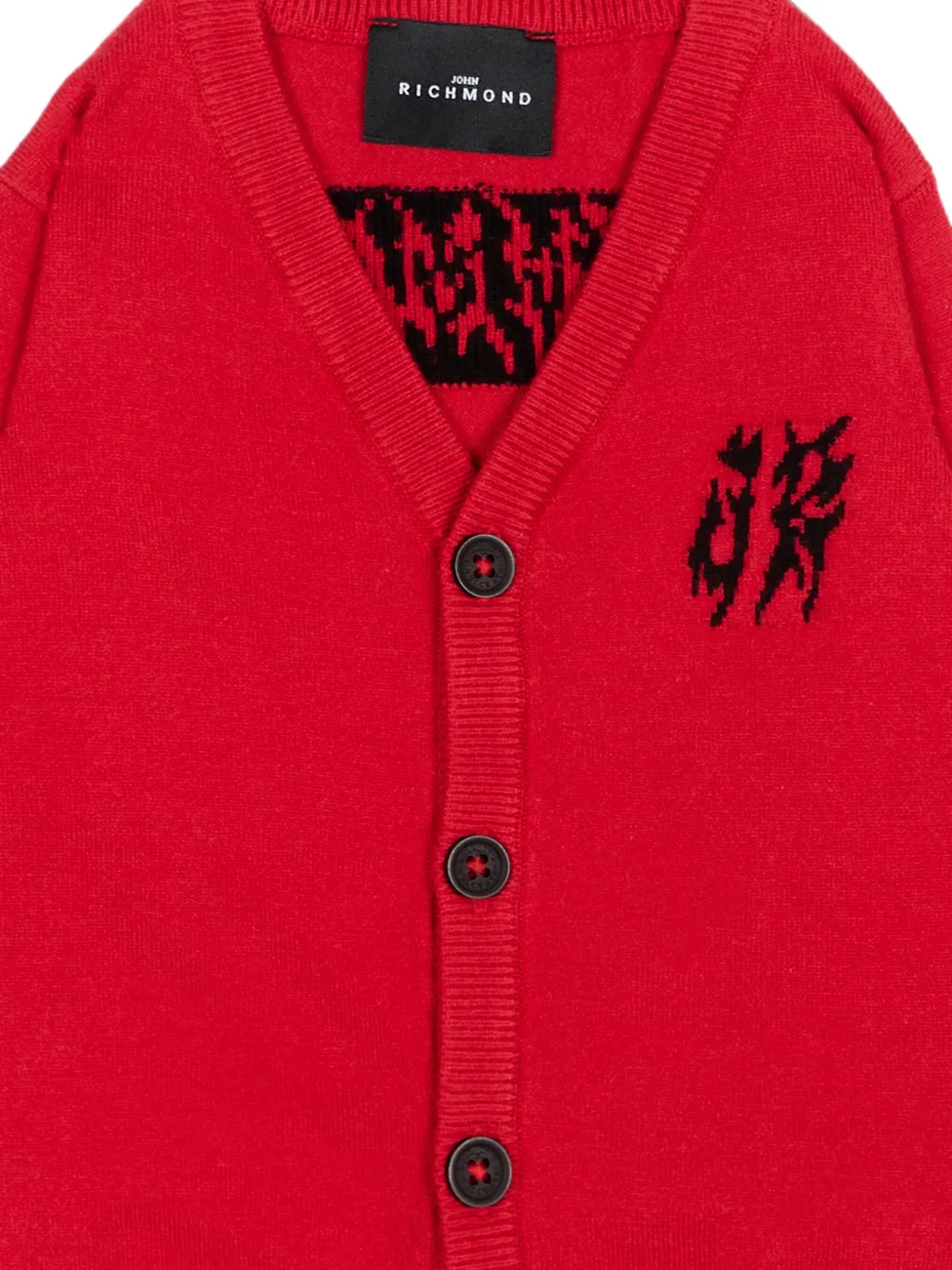 John Richmond Junior Vest met geborduurd logo Rood