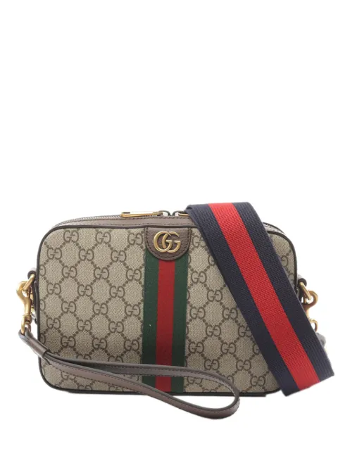 Gucci Pre-Owned 2016-2026 Small GG Supreme Web Ophidia crossbody bag
