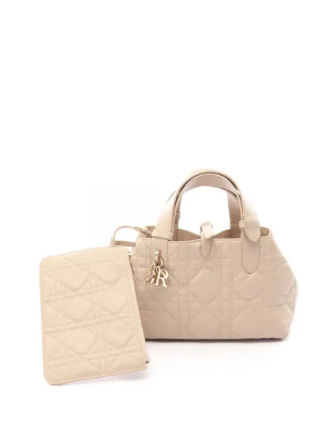 Christian Dior Pre-Owned 2003-2004 Small Calfskin Macrocannage Toujours handbag
