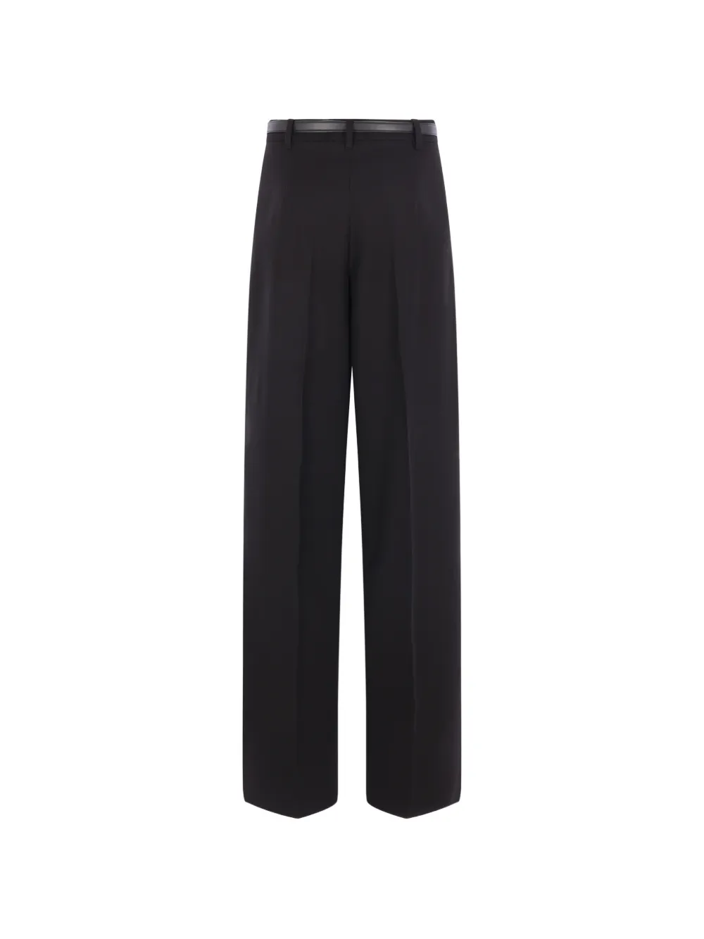 Max Mara Plooibroek met ceintuur Zwart