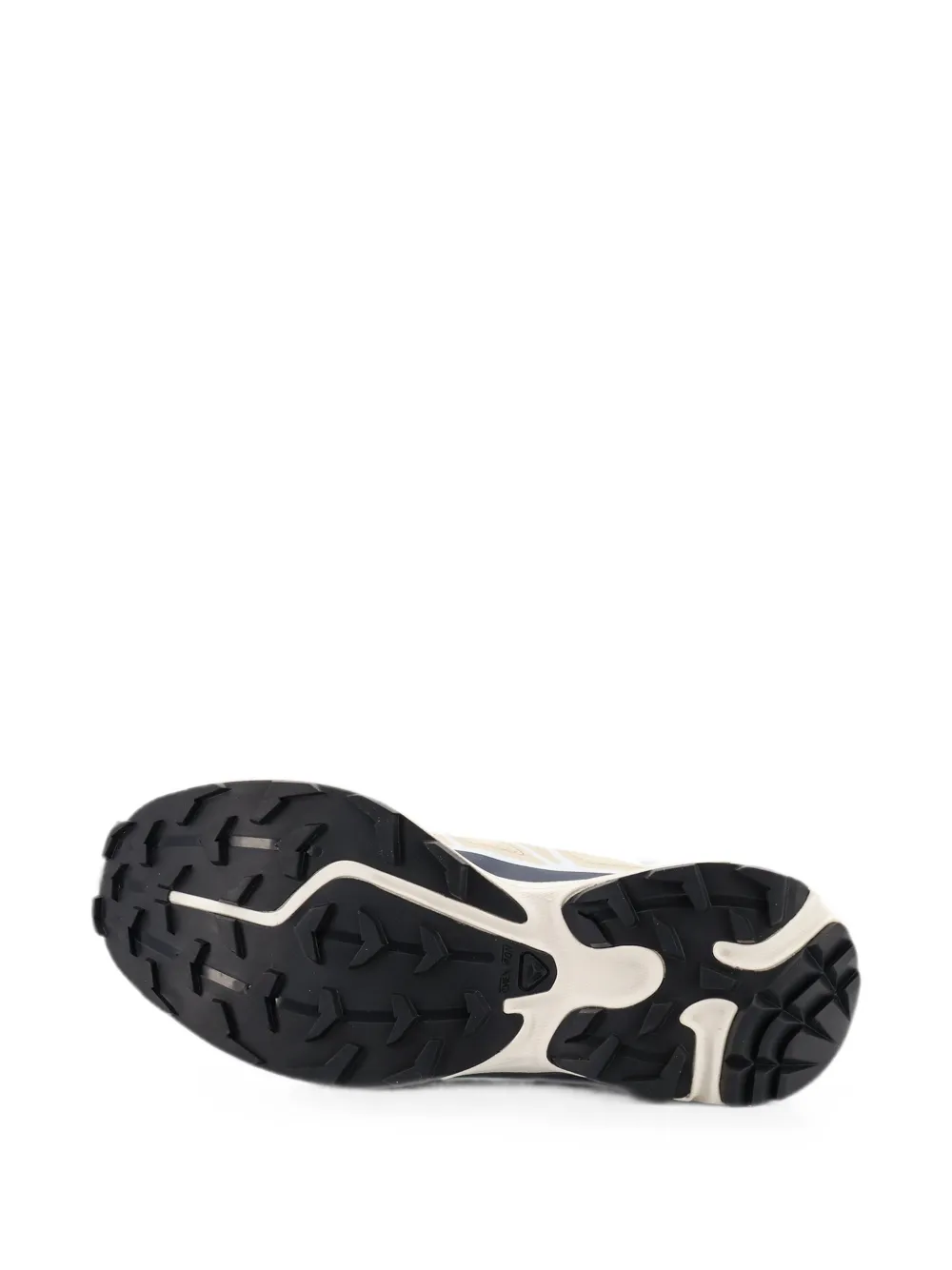 Salomon XT-6 logo-print sneakers Beige
